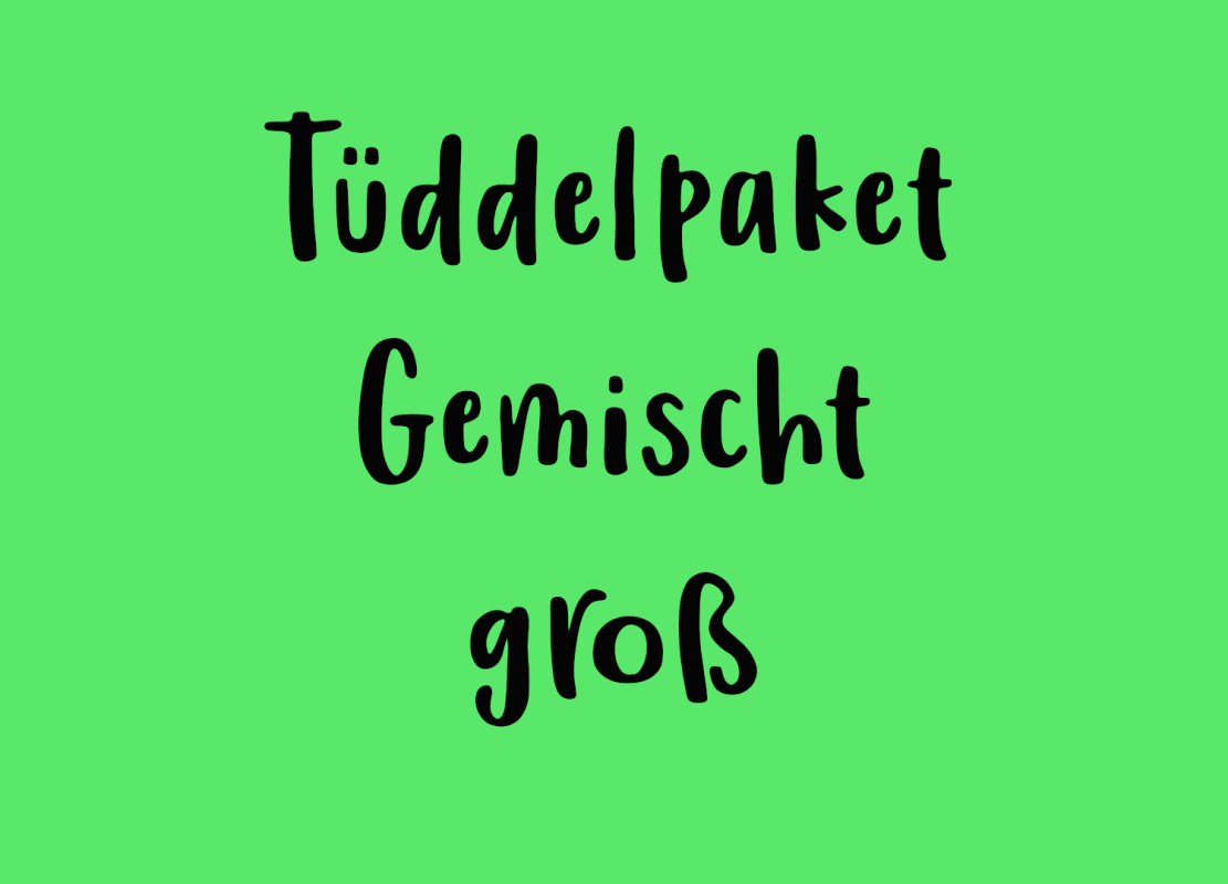 Überraschungspäckchen Tüddel Gemischt groß